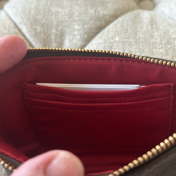 Coach wristlet 4 inches tall x 6 1/2 wide - Picture 3 of 4